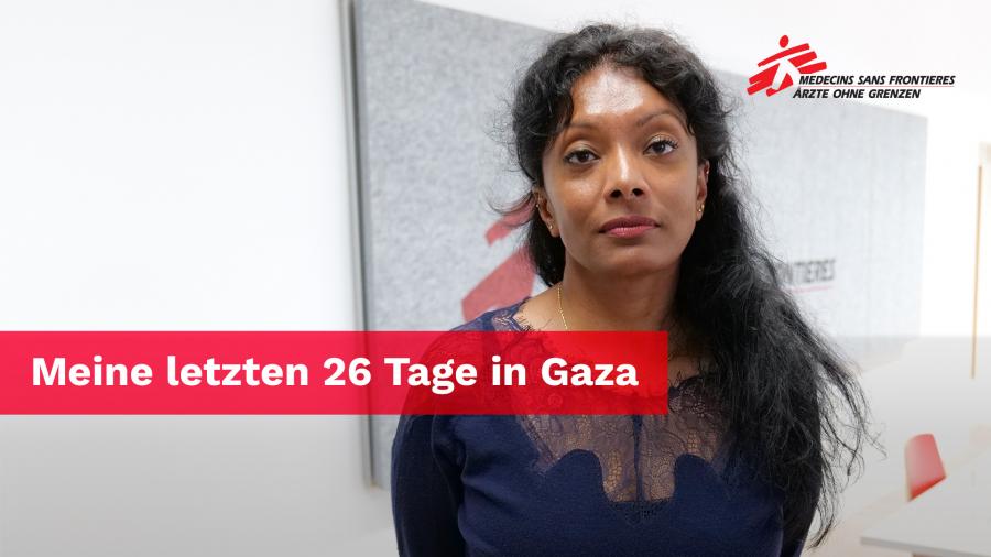 Bericht aus Gaza: Ärztin Diyani Dewasurendra erzählt von ihrem Einsatz