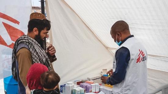 Mobile Clinic in Quetta - Pakistan Floods