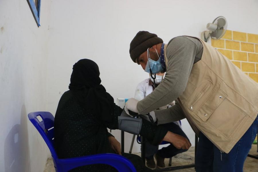 Providing healthcare among the rubble in Jindires