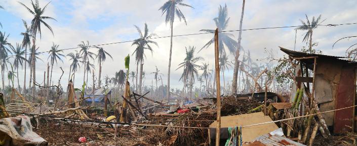 Die Insel Leyte zählt zu den am meisten verwüsteten Regionen der Philippinen nach dem Taifun.