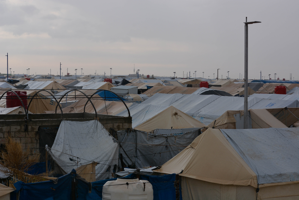 Al-Hol Camp im Nordosten Syriens