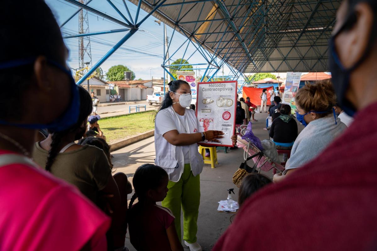 Venezuelan migrants and refugees in northern Brazil