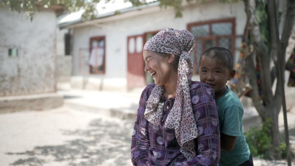  Surayo with her son Zainidin