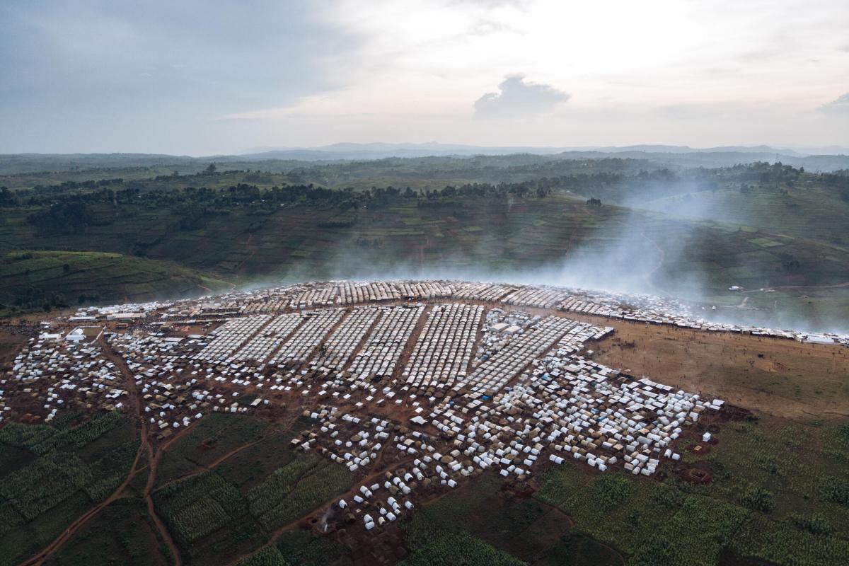 Rhoe Internally Displaced People camp, DR Congo