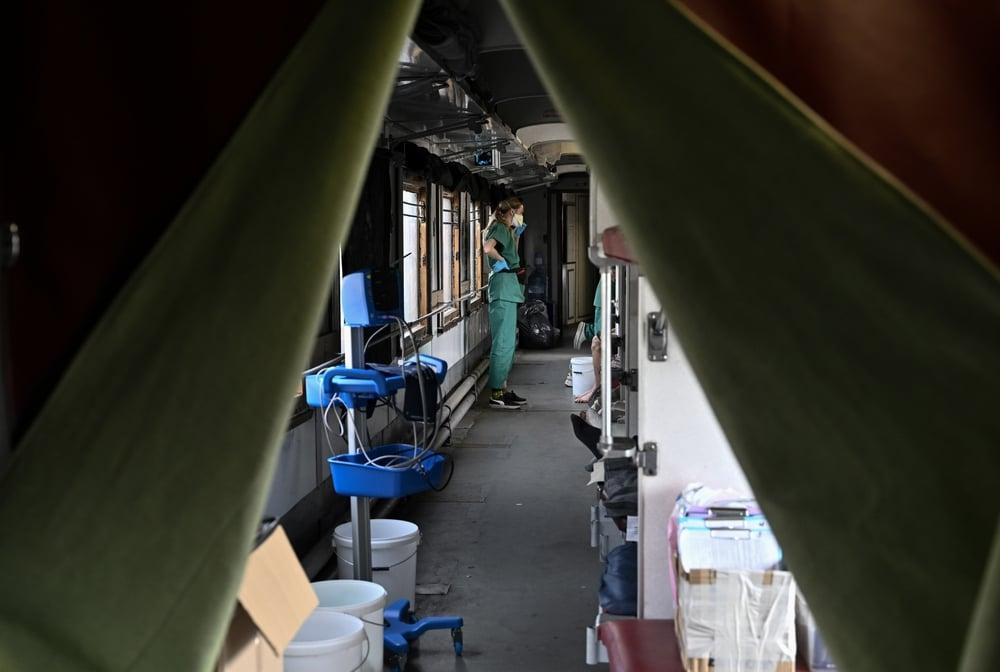 Fourth MSF medical train referral - Ukraine