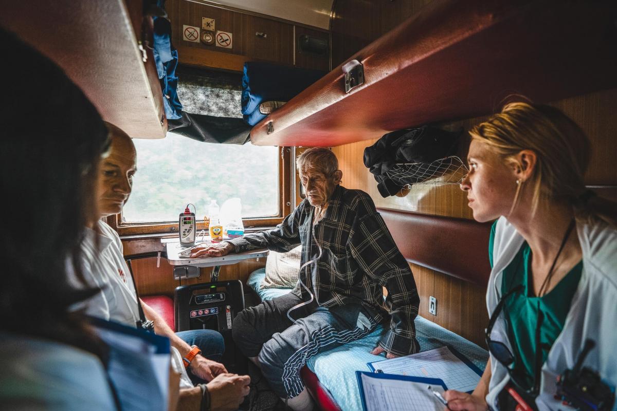 Doctors on Rails - MSF Medicalised train in Ukraine