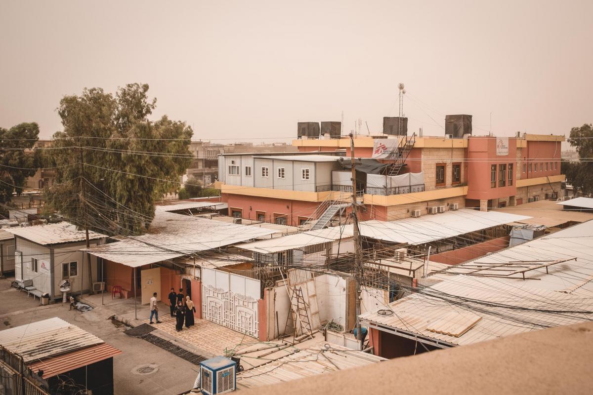 Nablus hospital, West Mosul