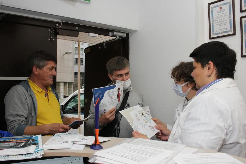 Humanitarian Action medical unit in Saint Petersburg