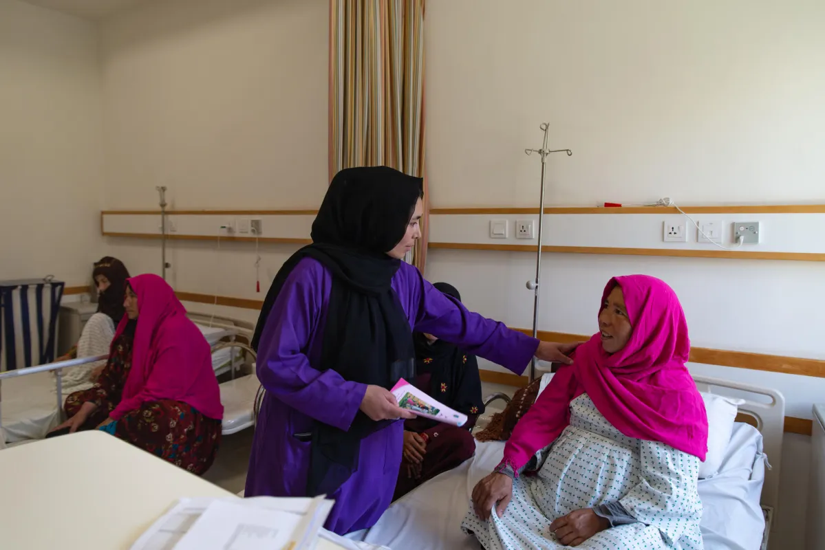 Maternal and paediatric health care in Bamyan province
