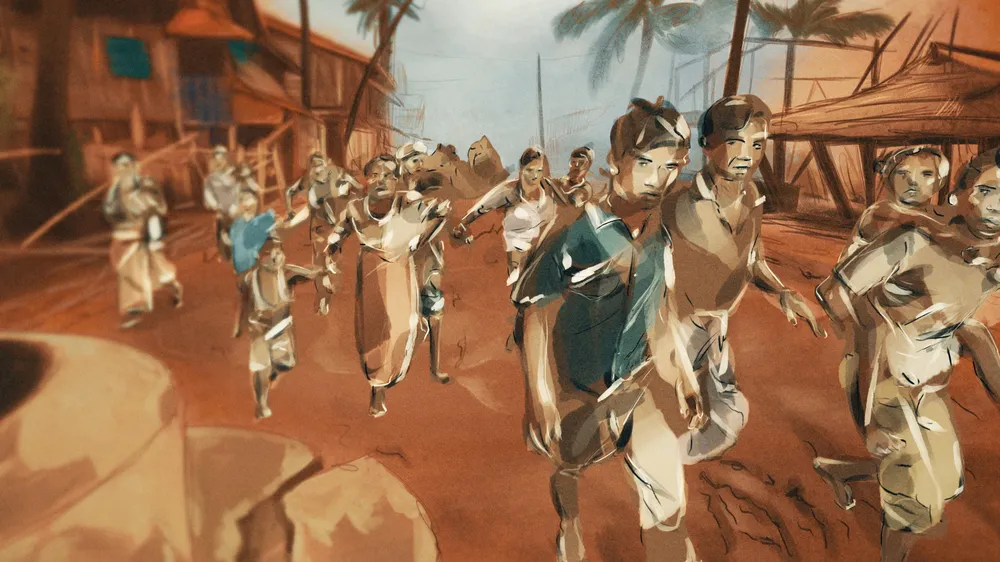 LAS | ILLUSTRATION | FLEEING VIOLENCE