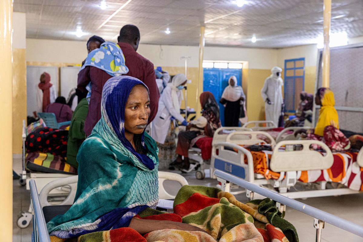 Zalingei teaching hospital emergency department, Zalingei, Central Darfur state, Sudan.