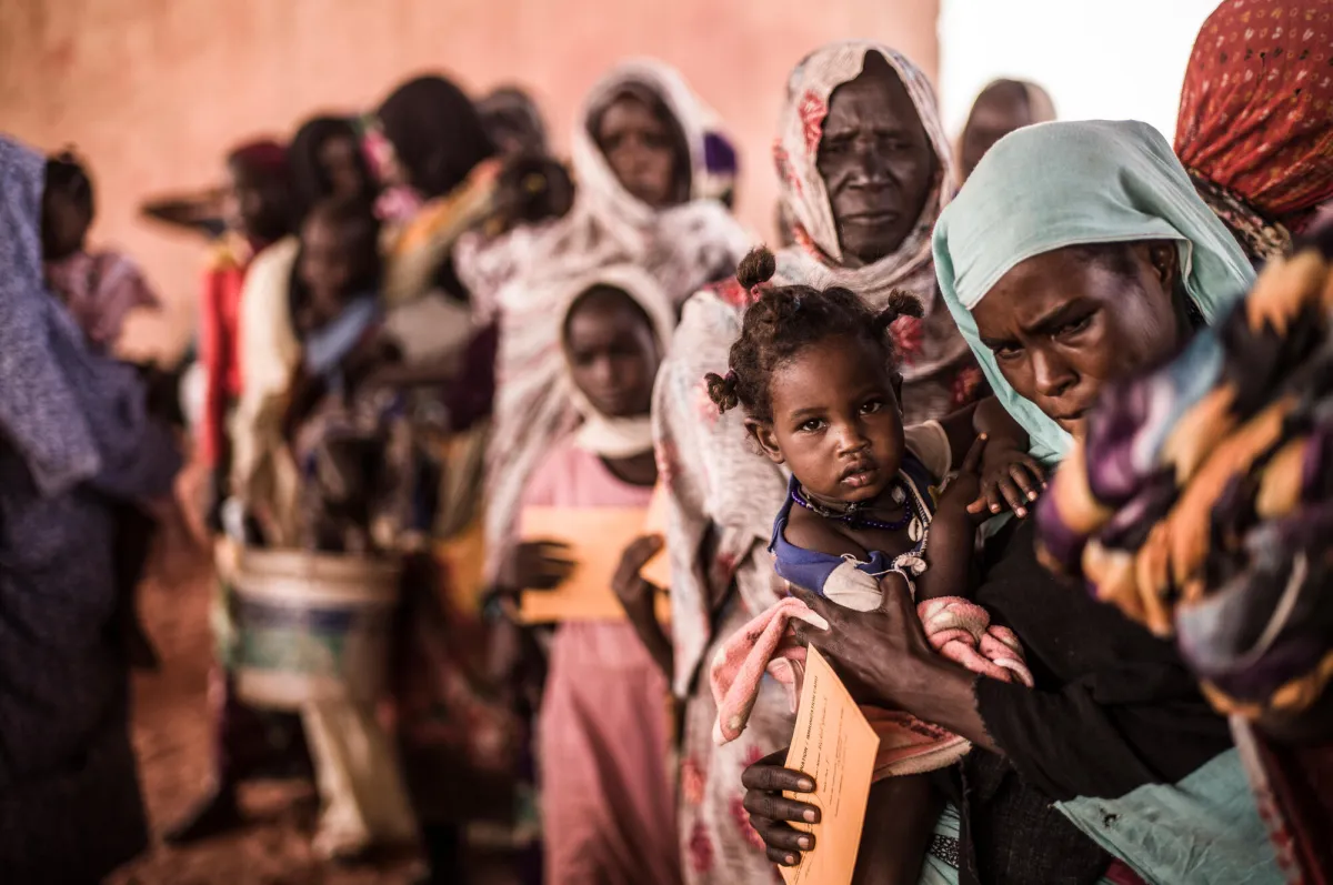 Sudan survivors in Chad