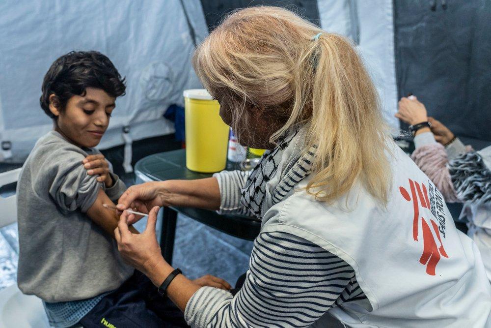 Lesvos Vaccination Campaign November 2018