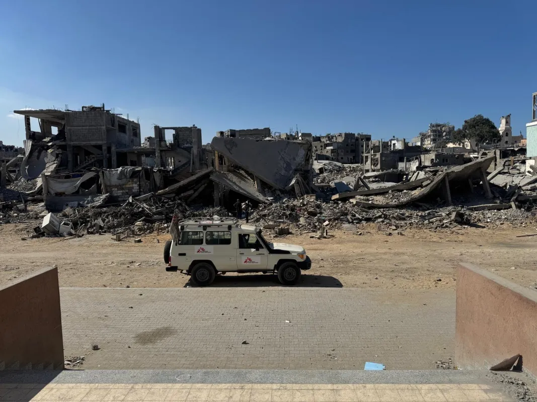 MSF resumed its activities in Gaza City