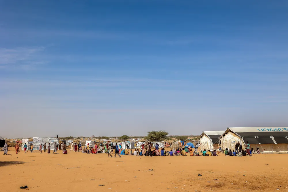 Sudanese refugees from El Fasher in Chad