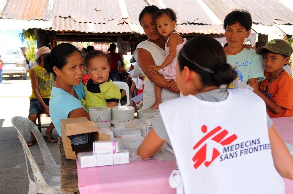 MSF Mobile clinic in Macanip village