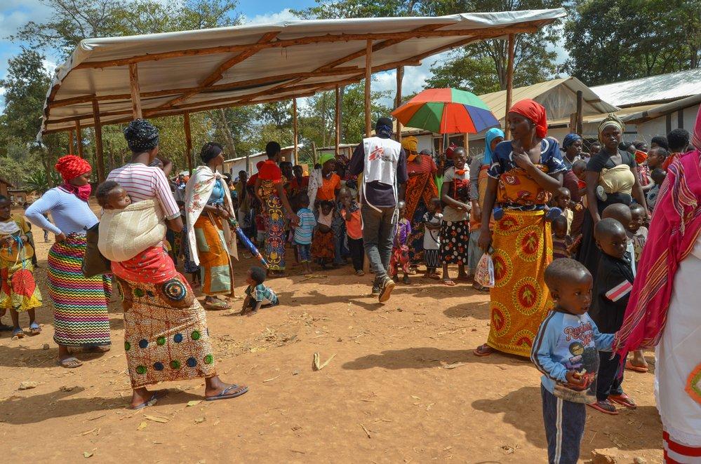 Tanzania, Nduta- Vaccination campaign
