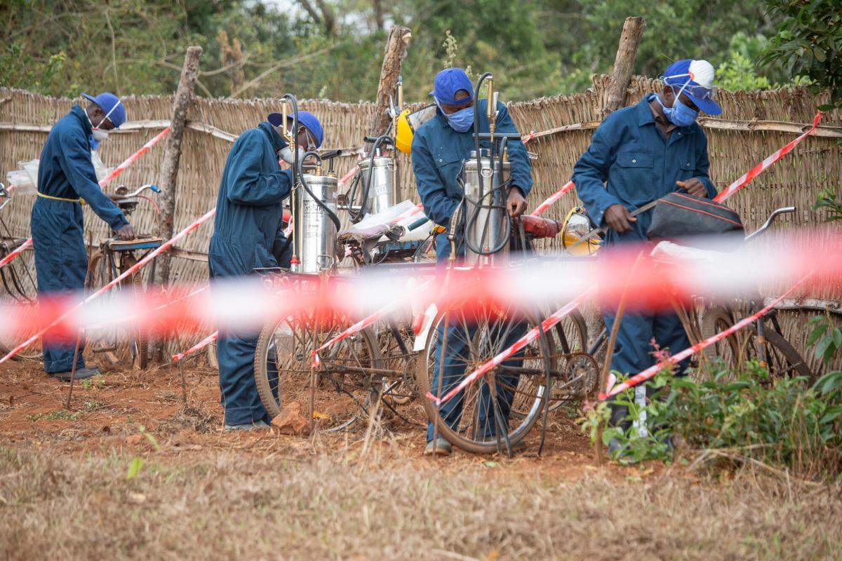 Indoor residual spraying in Burundi - 2020