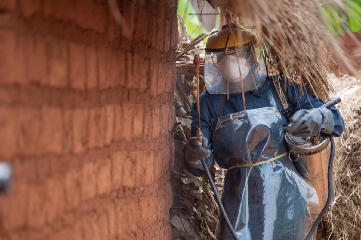 Indoor residual spraying in Burundi - 2020