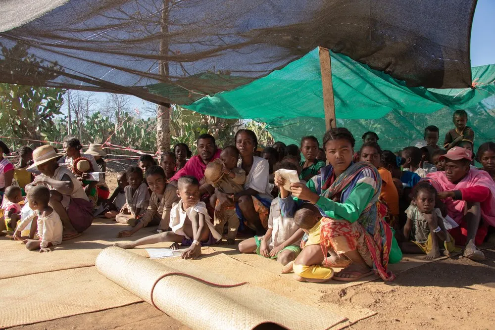 Mobile clinic in Ambaninato