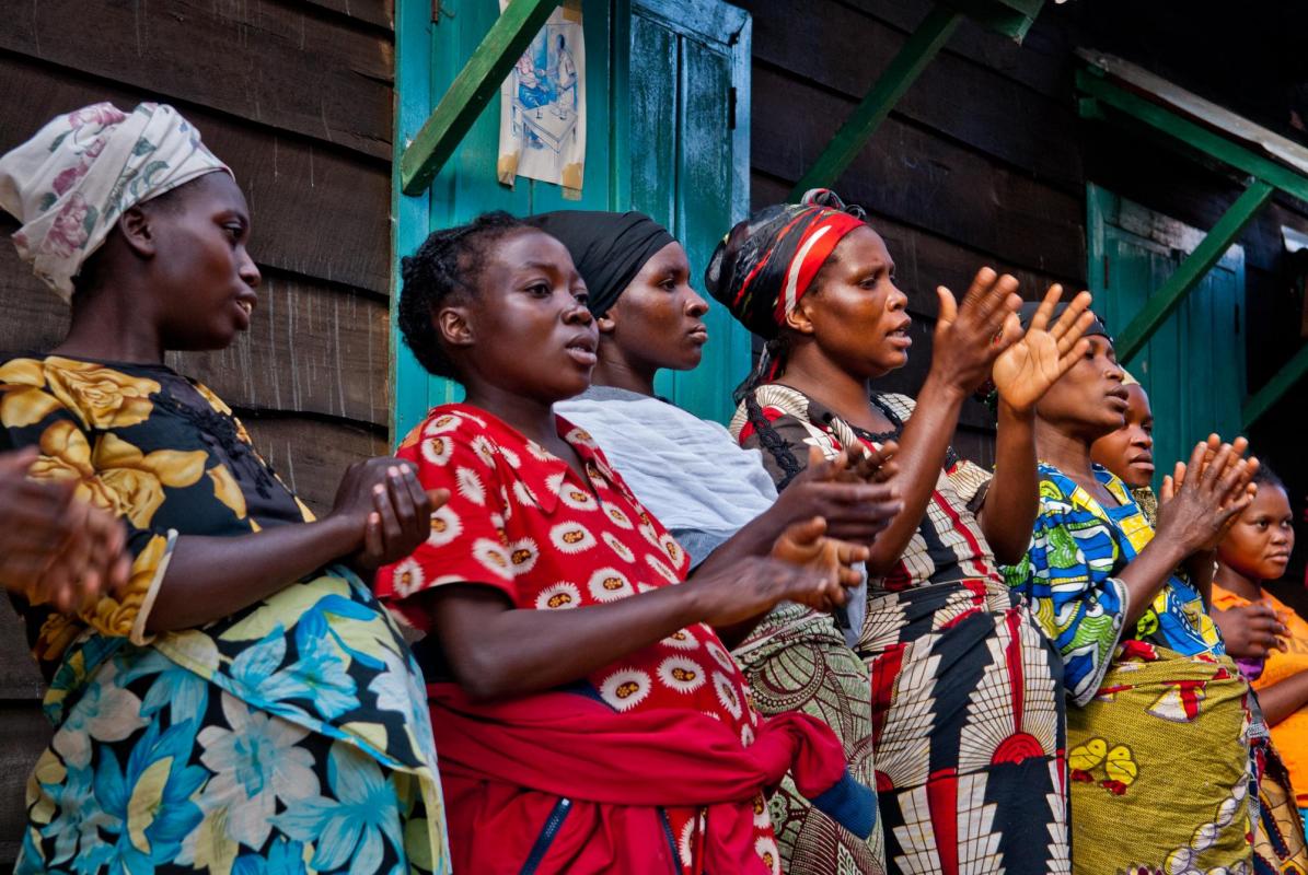 Women’s Village, Masisi Hospital. North Kivu, Democratic Republic of Congo