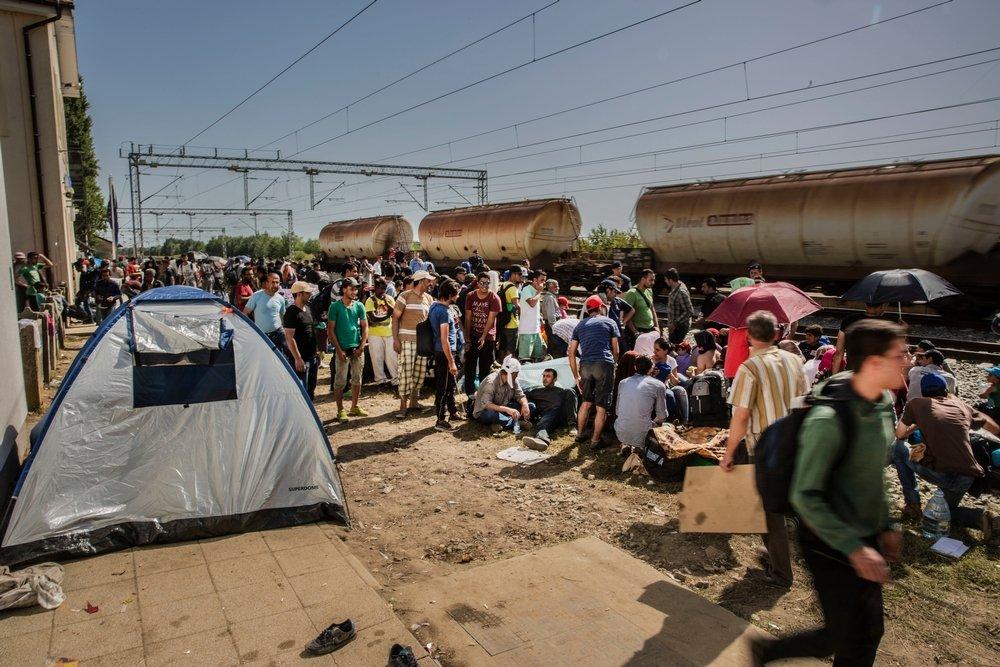 REFUGEES IN CENTRAL EUROPE