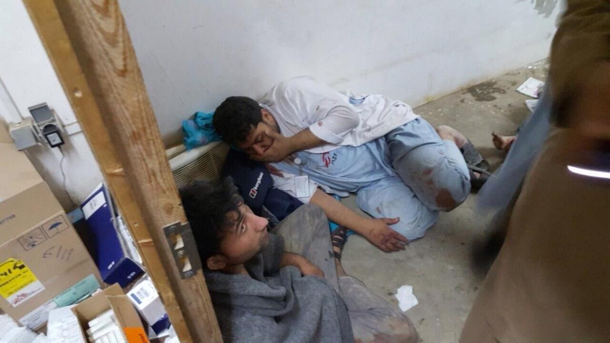 MSF Staff Killed and Hospital Partially Destroyed in Kunduz, Afghanistan.