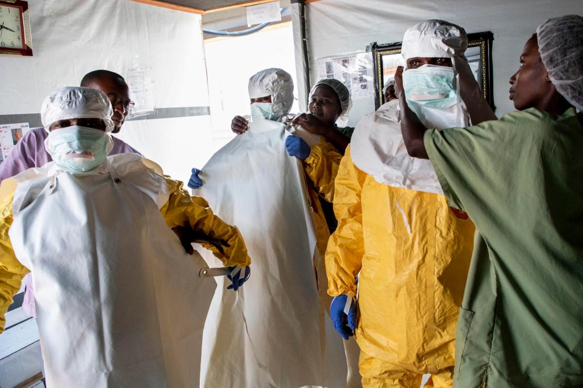 MSF supports the Ebola Transit Center in Bunia