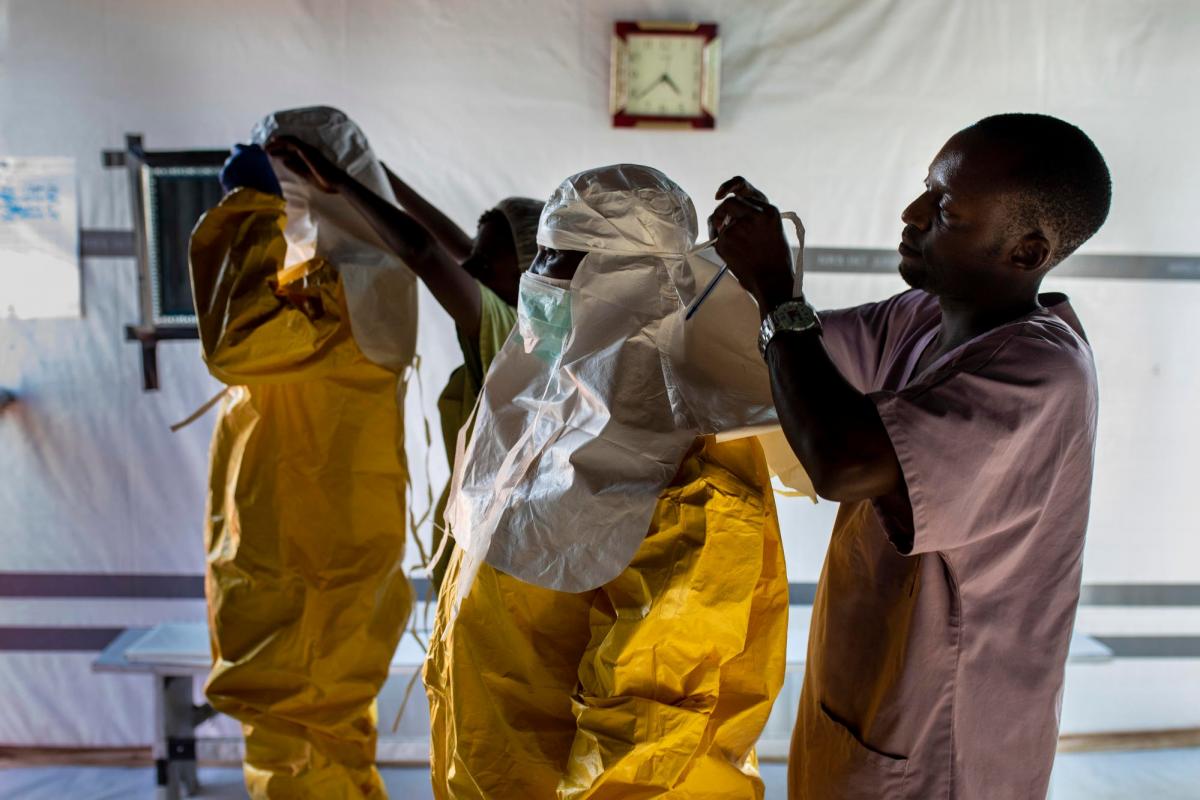 MSF supports the Ebola Transit Center in Bunia