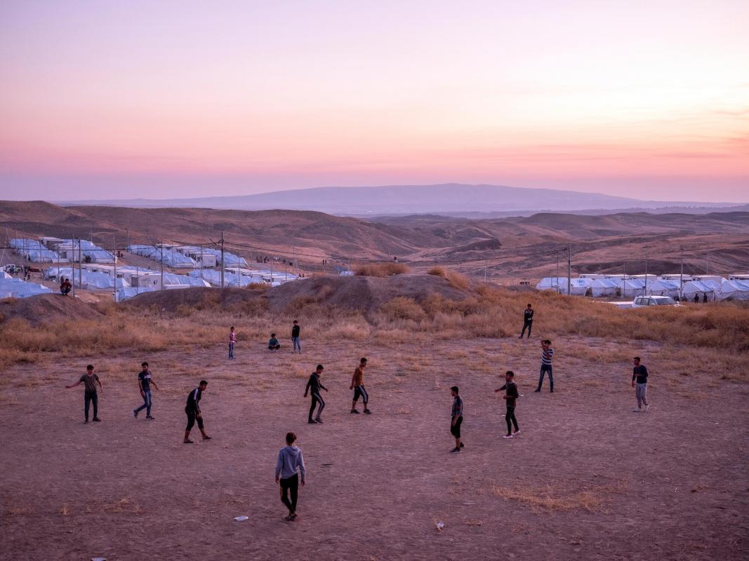 Refugees from North-Eastern Syria in Iraq