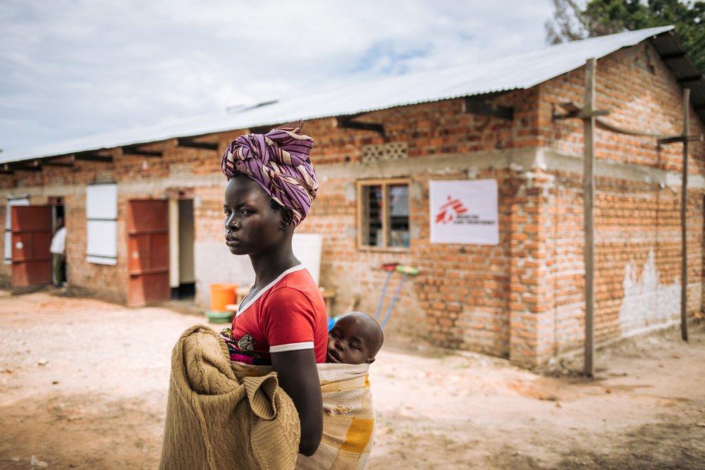 Measles Unit in Biringi Hospital, Ituri Province