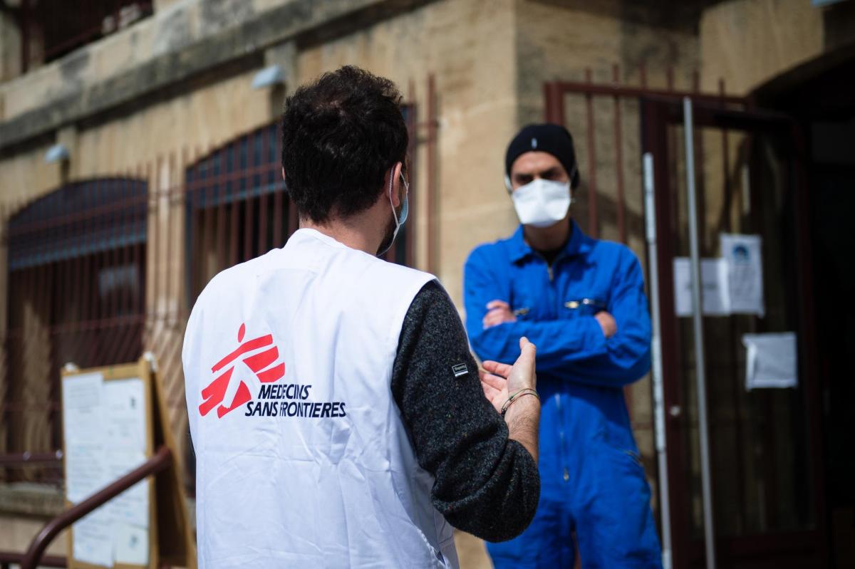 COVID-19: MSF provides support to two health centres set up in Marseille