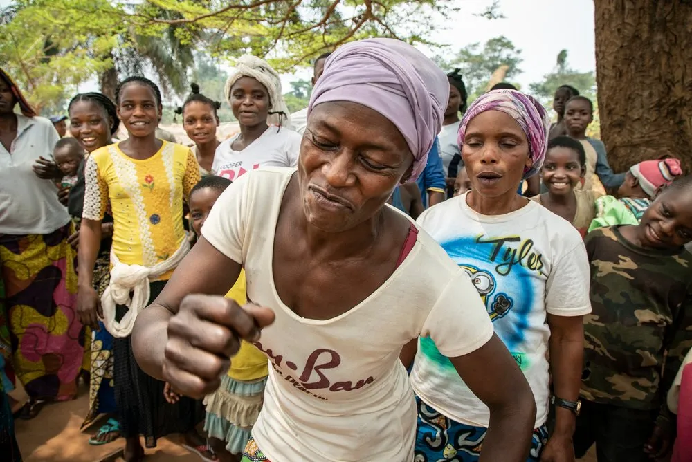 Measles intervention in Boso Manzi