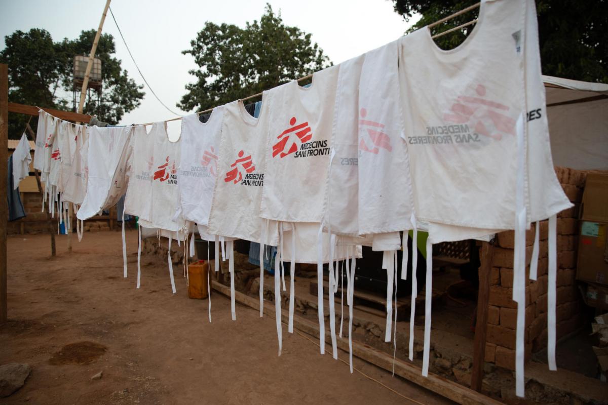 MSF Measles Intervention Baboua: Vaccination Team