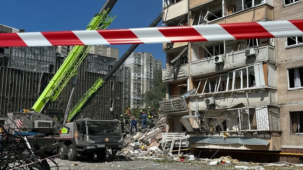 Massive Wave of Russian Strikes Damages Civilian Infrastructure Across the Country
