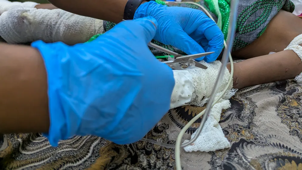 Trauma patients at Bay Regional Hospital