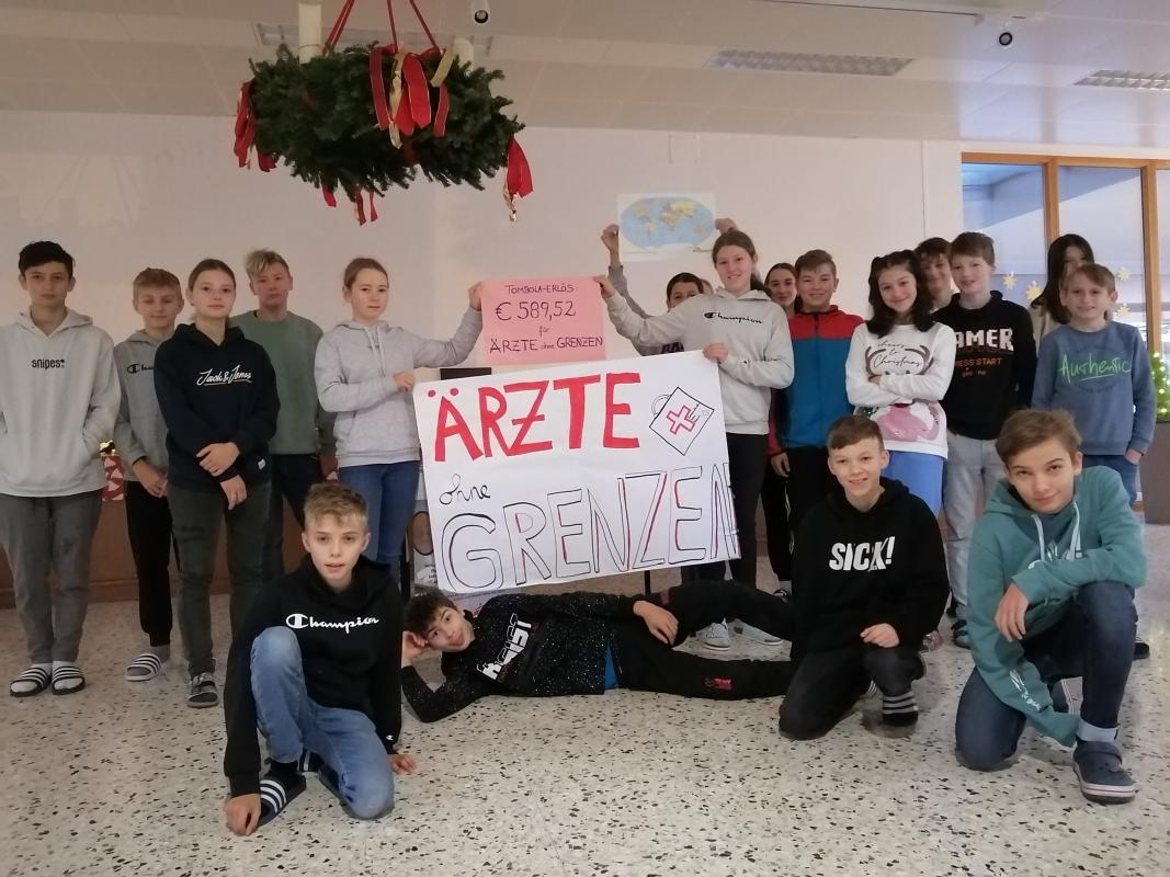 Spendeninitiative Mittelschule Ebbs, Klasse 3a