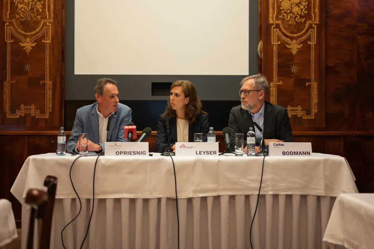 Pressekonferenz Gaza