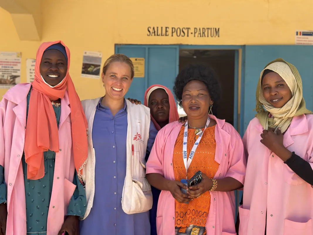 Julia Falkner, Tschad