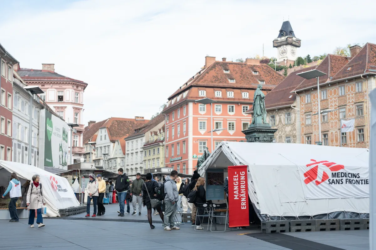 Ärzte ohne Grenzen hautnah