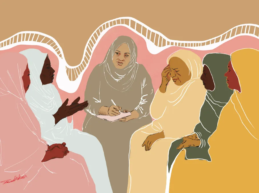 Coverbild des Reports "Das ist etwas, das ich dir sagen möchte..." von Ärzte ohne Grenzen über sexualisierte Gewalt in Darfur