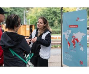 Eröffnung der Ausstellung "Ärzte ohne Grenzen hautnah"
