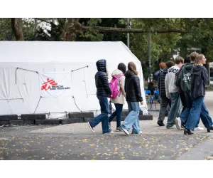 Eröffnung der Ausstellung "Ärzte ohne Grenzen hautnah"