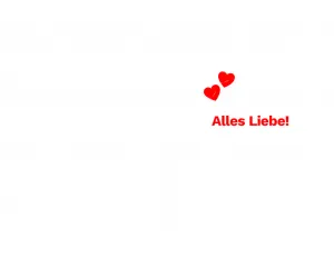 Grußkarte Valentinstag 1