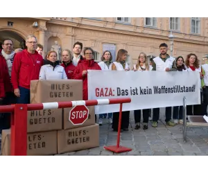 Aktion "Gaza: Das ist kein Waffenstillstand!"