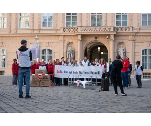 Aktion "Gaza: Das ist kein Waffenstillstand!"