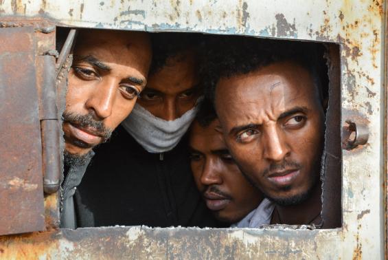 Out of Libya: migrants and refugees in Zintan and Gharyan detention centres in Libya