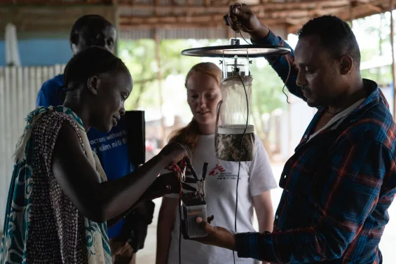 Catching Mosquitoes to Fight Malaria