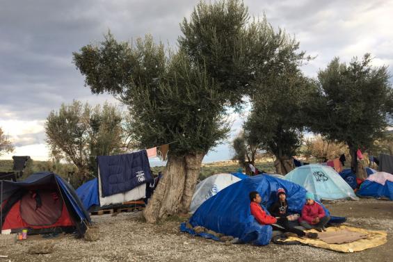 Trapped on the Greek islands