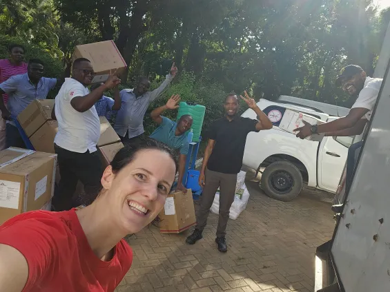 Sabrina Morgenbesser, Logistikerin bei Ärzte ohne Grenzen